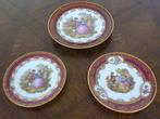 3 Dekoratieborden (porselein Limoges), Verzenden