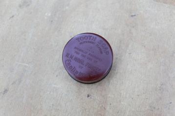 Brits Bakelieten Doosje Toothsoap Tandpasta Engeland Holdall beschikbaar voor biedingen