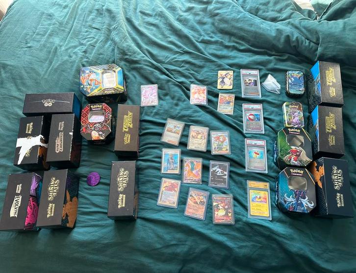 Grote Pokémon collectie, Hobby en Vrije tijd, Verzamelkaartspellen | Magic the Gathering, Zo goed als nieuw, Meerdere kaarten