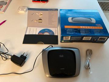 Linksys WAG160N ADSL2+ Modem Router beschikbaar voor biedingen