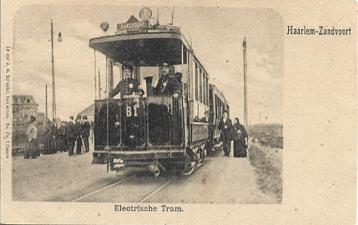 Haarlem-Zandvoort-Electrische Tram met conducteur-machinist beschikbaar voor biedingen