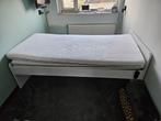 1 persoonsbed bed incl elektrische lattenbodem, Huis en Inrichting, Slaapkamer | Bedden, Ophalen, 90 cm, Eenpersoons, Wit