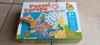 Puzzel Europa Jumbo Playlab 6+ leerzaam, Nieuw, Ophalen of Verzenden