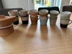 Hk living theepot en mokken, Keramiek, Ophalen of Verzenden, Zo goed als nieuw, Overige stijlen