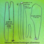 NIEUW:Melano Kettingen+Hanger+Armbanden+Oorbel Twisted+Vivid, Sieraden, Tassen en Uiterlijk, Overige materialen, Verstelbaar, Nieuw