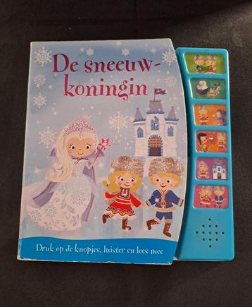 Voorleesboek knopjesboek de sneeuwkoningin lees luister mee beschikbaar voor biedingen