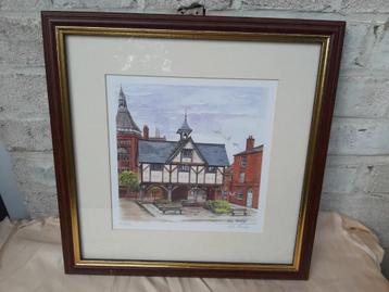 Linda Chambers Zeefdruk, Croft Wintages Gallery, oriegineel beschikbaar voor biedingen