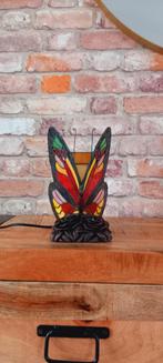 Leuke Tiffany Glas in Lood Vlinderlamp🌹NIEUW🌹, 1446dt, Nieuw, Ophalen of Verzenden, Glas