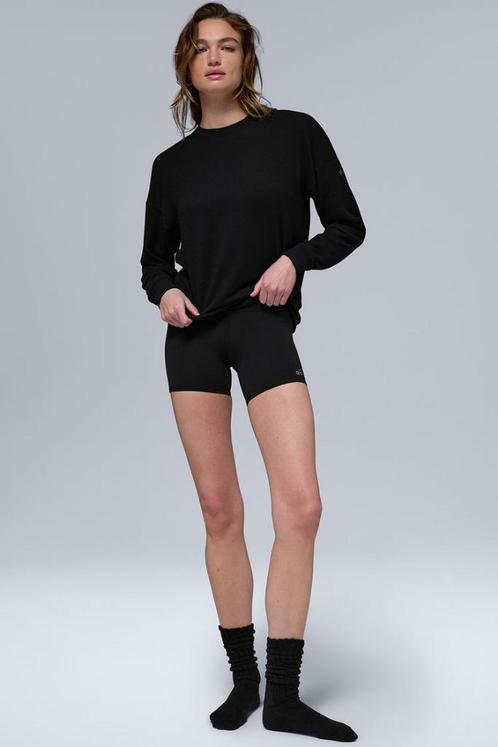 NIEUW! Alo Yoga Soho pullover trui zwart XS, Kleding | Dames, Truien en Vesten, Nieuw, Maat 34 (XS) of kleiner, Zwart, Verzenden