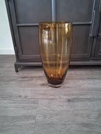 Mooie glazen vaas - 38 cm hoog, Ophalen, Overige kleuren, Minder dan 50 cm, Glas