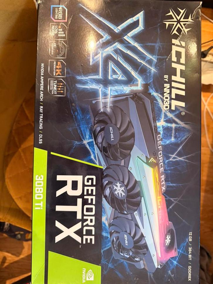 RTX 3080TI INNO3D, Computers en Software, Videokaarten, Zo goed als nieuw, PCI-Express 4.0, GDDR6, Ophalen