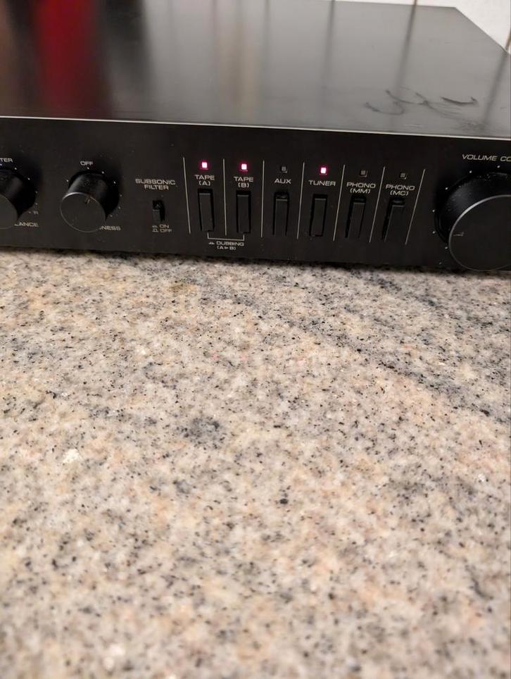 KENWOOD BASIC C 1 VOORVERSTERKER, Audio, Tv en Foto, Versterkers en Receivers, Zo goed als nieuw, Overige merken, Ophalen of Verzenden
