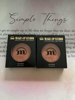 Makeup studio blusher, Sieraden, Tassen en Uiterlijk, Uiterlijk | Cosmetica en Make-up, Ophalen of Verzenden, Nieuw, Gehele gezicht