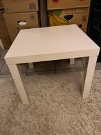 Ikea malm bijzettafeltje, Gebruikt, Vierkant, 55 tot 75 cm, Hout