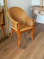 Rotan stoel, Huis en Inrichting, Stoelen, Ophalen, Gebruikt, Bruin, Eén