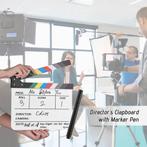 Regisseur's Filmklep, 30 x 25 cm Klapbord (nieuw), Ophalen of Verzenden, Nieuw