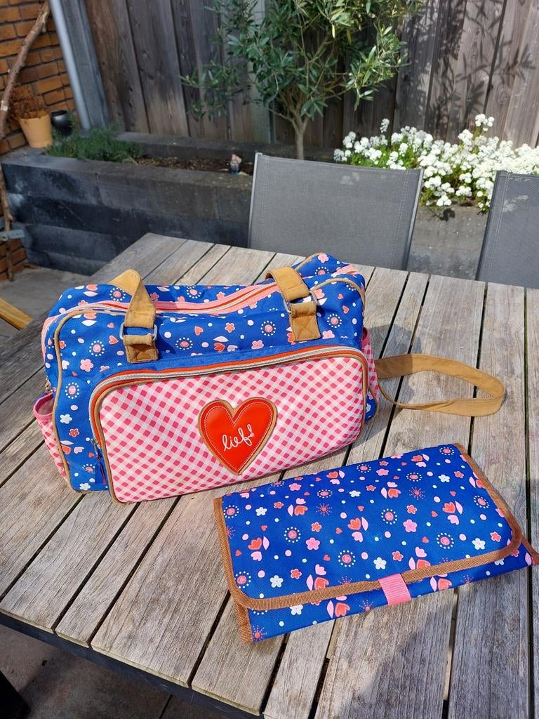 Lief! Luiertas, Kinderen en Baby's, Luiertassen, Ophalen of Verzenden, Gebruikt, Schoudertas