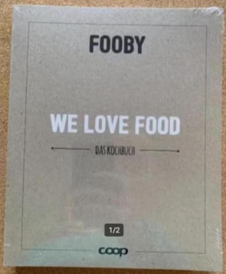 Fooby we love food kookboek, Das Kochbuch coop; NIEUW, Boeken, Kookboeken, Nieuw, Ophalen of Verzenden