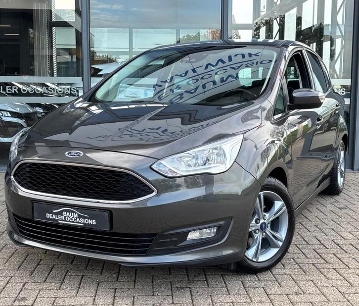 Ford C-MAX 1.0 TITANIUM AIRCO ECC PDC CRUISECONTROL STOELVW, Auto's, Ford, C-Max, ABS, Airbags, Bluetooth, Boordcomputer, Centrale vergrendeling