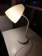 Witte bureaulamp, Ophalen, Zo goed als nieuw, Modern, Minder dan 50 cm