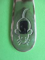 (KB4828) Kinderbestek HUISDIEREN Muis kleine lepel, Ophalen of Verzenden, Gebruikt