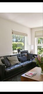 IKEA Leren Hoekbank met Hocker, Huis en Inrichting, Banken | Bankstellen, Ophalen, Gebruikt, Hoekbank, Driepersoons