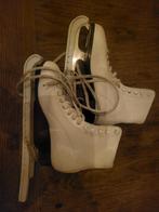 Witte Kunstschaatsen - Maat 39, Ophalen, Gebruikt, Kunstschaatsen, Overige merken