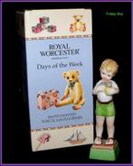 Royal Worcester Days of the week "Friday Boy" (Vrijdag), Ophalen of Verzenden, Nieuw, Mens