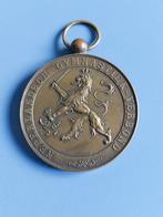 Penning Amsterdam 1919 Nederlands gymnastiek verbond, Ophalen of Verzenden, Brons, Nederland