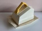 Aardewerk Art Deco kaasstolp van Société Ceramique, Antiek en Kunst, Ophalen of Verzenden