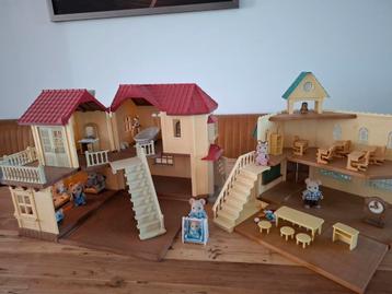 Sylvanian Families huis en school beschikbaar voor biedingen