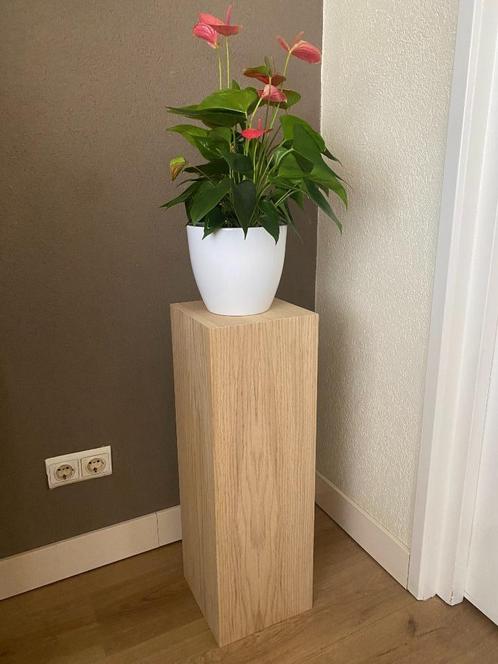 Eiken fineer sokkel | zuilen eikenfineer op maat gemaakt, Huis en Inrichting, Woonaccessoires | Zuilen en Pilaren, Nieuw, Ophalen of Verzenden