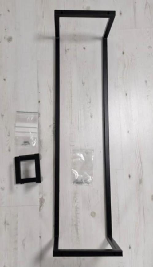 Handoekenrek en wc rol houder, Huis en Inrichting, Badkamer | Badtextiel en Accessoires, Nieuw, Handdoekenrek, Zwart, Ophalen