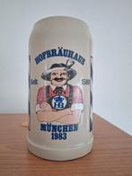 HB Hofbräuhaus München Krug Pul 1983 bierpul 1 L, Ophalen, Gebruikt, Pul(len), Overige merken
