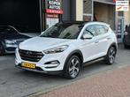 Hyundai TUCSON 1.6 T-GDi i-Motion 4WD Aut Leer Navi Pano Cam, Gebruikt, 4 cilinders, Wit, Leder