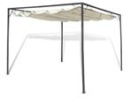 Tuinpaviljoen paviljoen tuinprieel metaal 3x3 GRATIS BEZORGD, Verzenden, Minder dan 4 meter, Nieuw, Paviljoen
