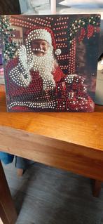 Diamond painting  kerstkaart kerstman pop up kaart, Ophalen of Verzenden, Nieuw, Kerst