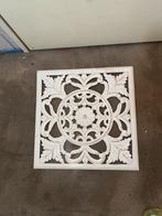 Decoratief hout Wandpaneel paneel wit  - Mooie Wanddecoratie, Huis en Inrichting, Ophalen, Zo goed als nieuw