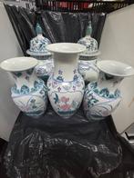 5 delige set Chinese vazen