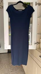 BENETTON  navyblauwe slanke jurk met kapmouwtjes S, Blauw, Benetton, Ophalen of Verzenden, Zo goed als nieuw