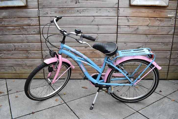 meisjesfiets, 24 inch, grote beurt gehad en 100% goed, Fietsen en Brommers, Fietsen | Meisjes, Zo goed als nieuw, 24 inch, Handrem