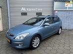 Hyundai I30 CW 1.6i Style Airco / Half leder / Trekhaak / PD, Gebruikt, 4 cilinders, Blauw, Leder en Stof