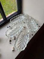 4 vintage schaaltjes, serveerschaal, kerst, feest, kaarsen, Ophalen of Verzenden