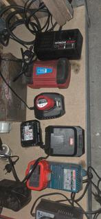 Diverse Acculaders + Accu's, Ophalen of Verzenden, Gebruikt