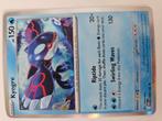 Kyogre mega evolution holo, Ophalen of Verzenden, Zo goed als nieuw