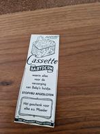 027 Vintage Babyderm Cassette Reclame, Ophalen of Verzenden, 1940 tot 1960