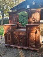 antieke houten kast, Ophalen