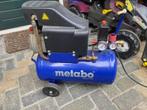 compressor metabo 8 bar 220 volt 24 liter, Doe-het-zelf en Verbouw, Compressors, Minder dan 25 liter, Gebruikt, 6 tot 10 bar, Minder dan 200 liter/min