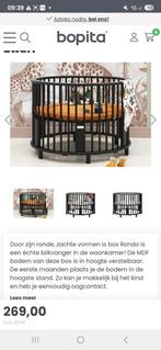 Bopita box met boxbekleding, Kinderen en Baby's, Ophalen, Zo goed als nieuw, Rond