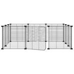 Stevige honden/huisdieren ren van staal, 12 panelen, Ophalen of Verzenden, Zo goed als nieuw